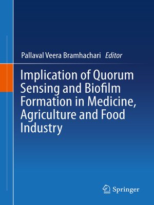 cover image of Implication of Quorum Sensing and Biofilm Formation in Medicine, Agriculture and Food Industry